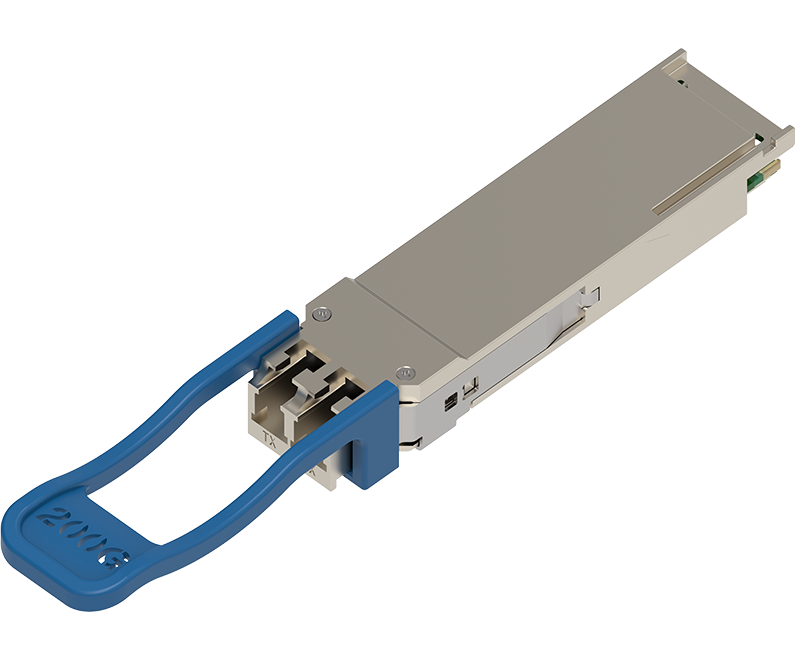 Explore the QSFP56 Optical Transceiver from Hirundo Optics. Designed for next-generation high-speed data transfer with energy efficiency and reliability. Ideal for advanced data centers and networking applications.