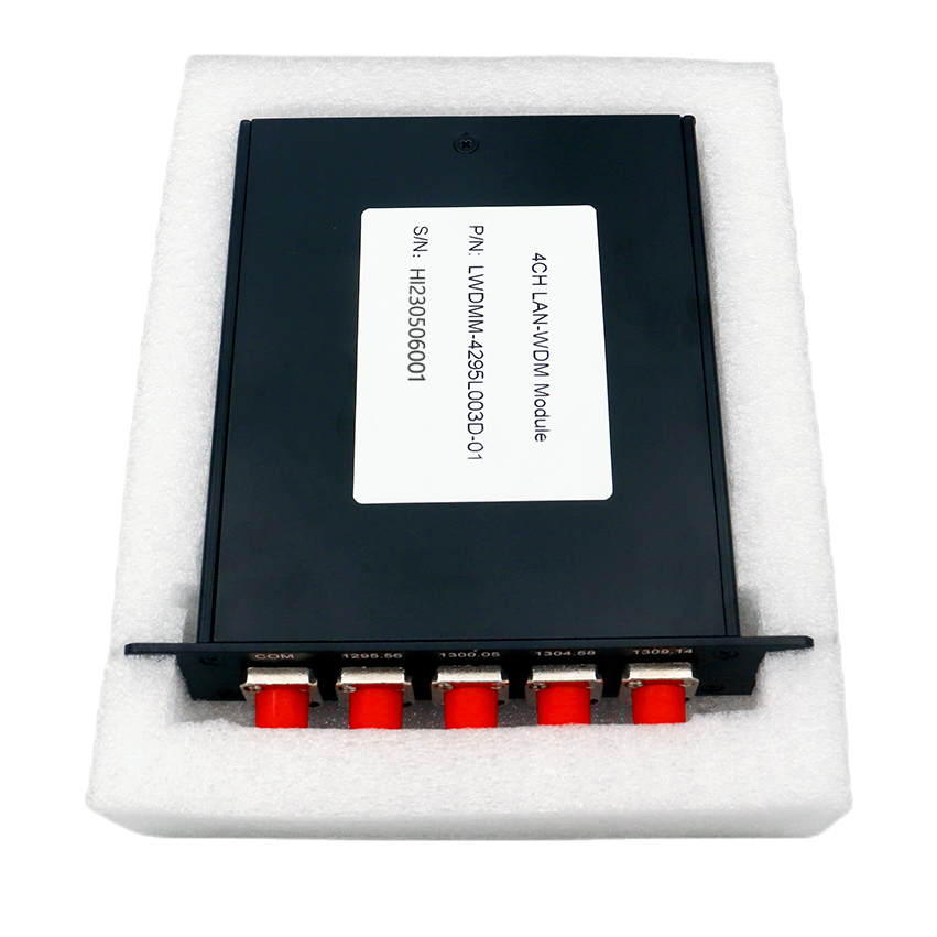 Explore LAN WDM Modules from Hirundo Optics. Perfect for high-performance optical networks, offering reliable wavelength division multiplexing solutions for efficient data transmission.