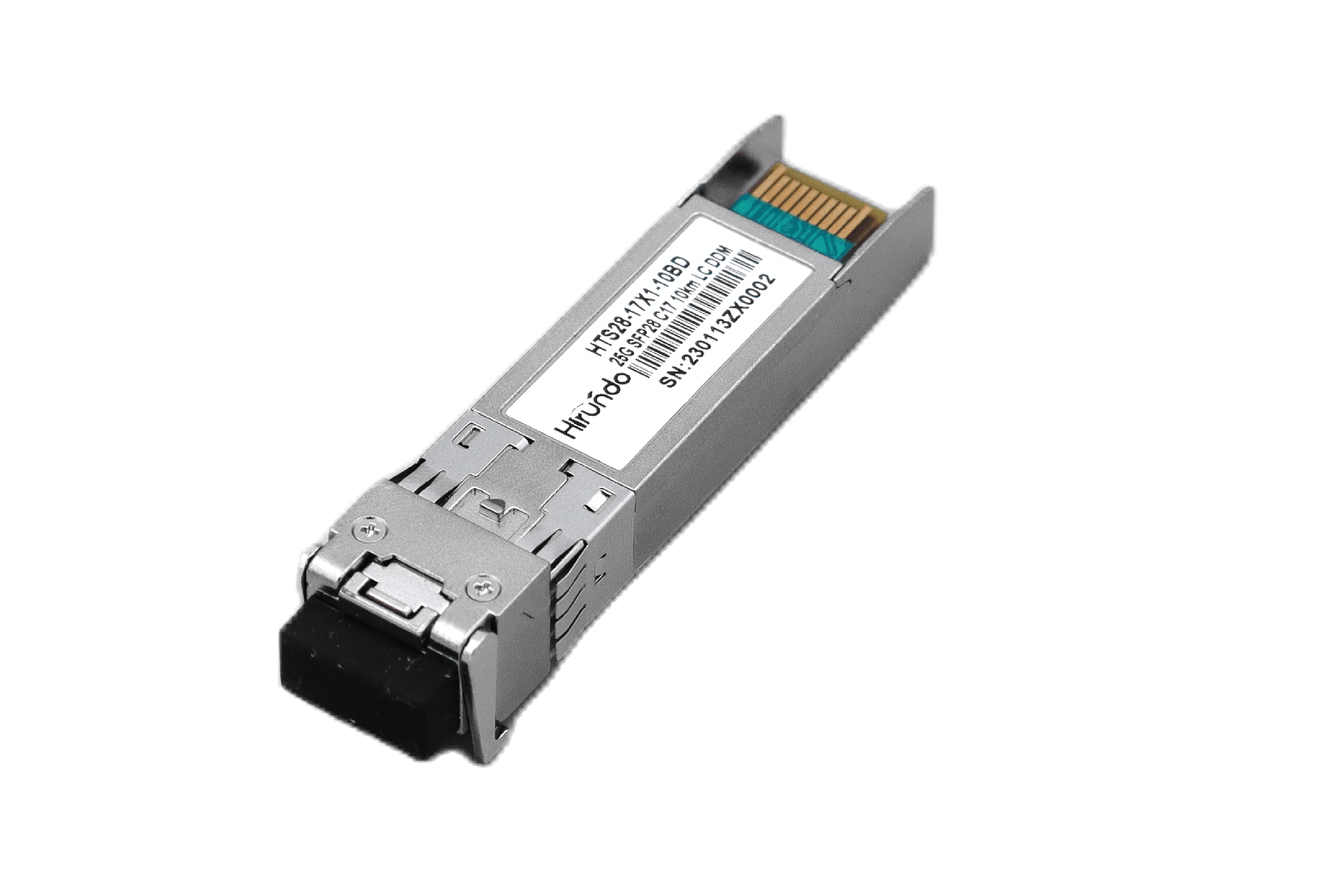 Explore Hirundo Optics' SFP28 Optical Transceiver, designed for high-speed data transmission up to 25Gbps. Ideal for data centers, enterprise networks, and telecommunications systems, ensuring top performance and reliability.