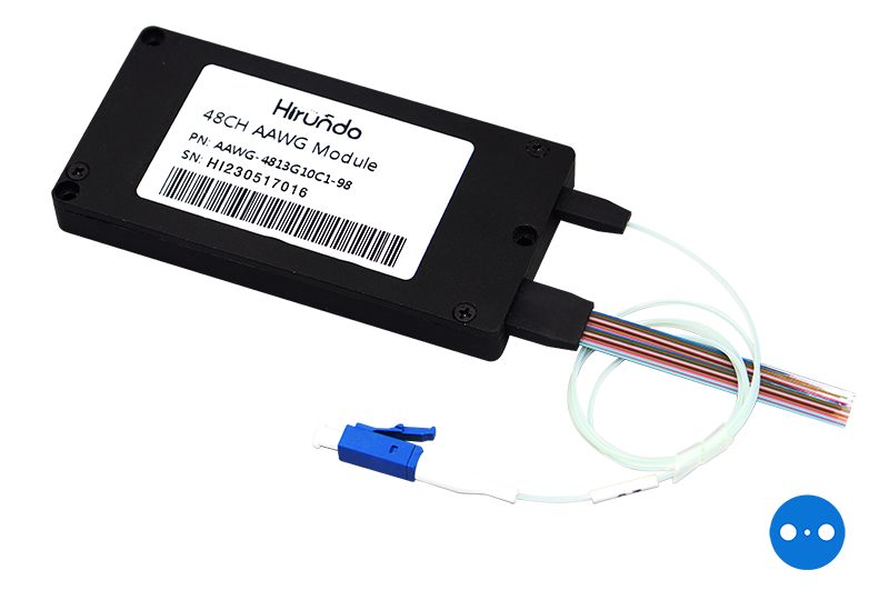 Discover Hirundo Optics' PM Athermal AWG modules with 16-96 channels for precise wavelength multiplexing in optical networks. Stability and performance redefined.