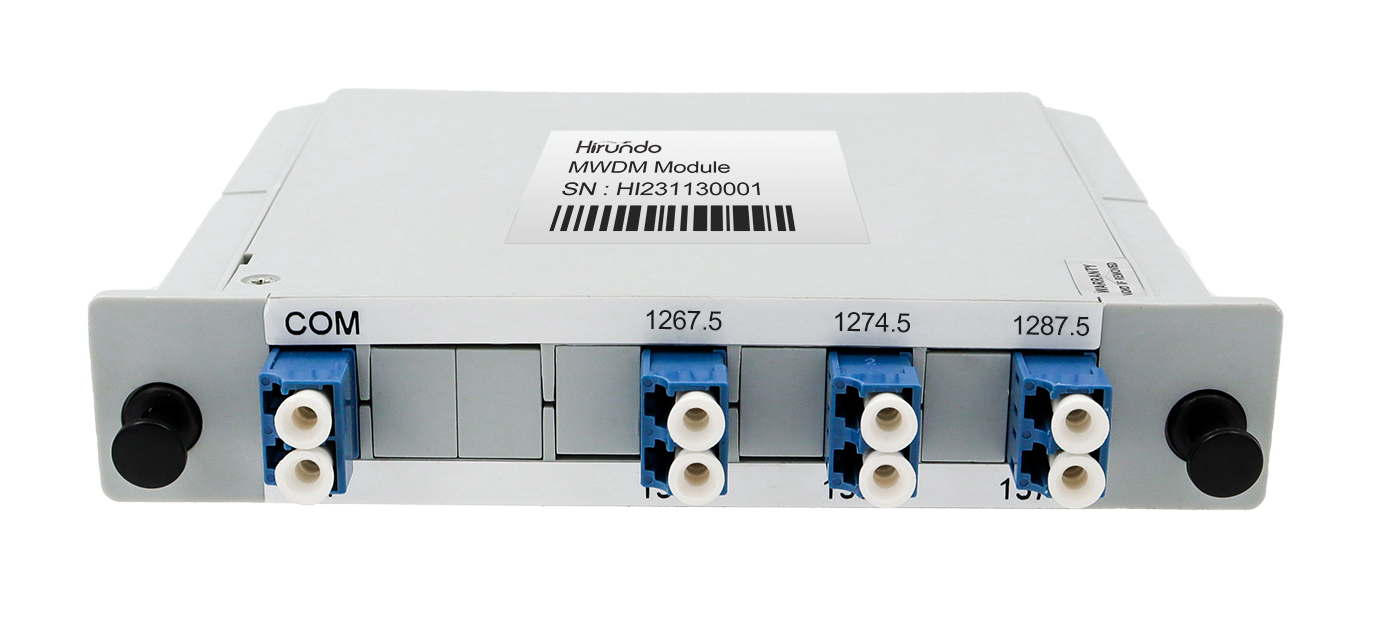 Discover MWDM Metro Wavelength Division Multiplexing Modules by Hirundo Optics. Enhance telecom efficiency with robust multiplexing for metro optical networks.