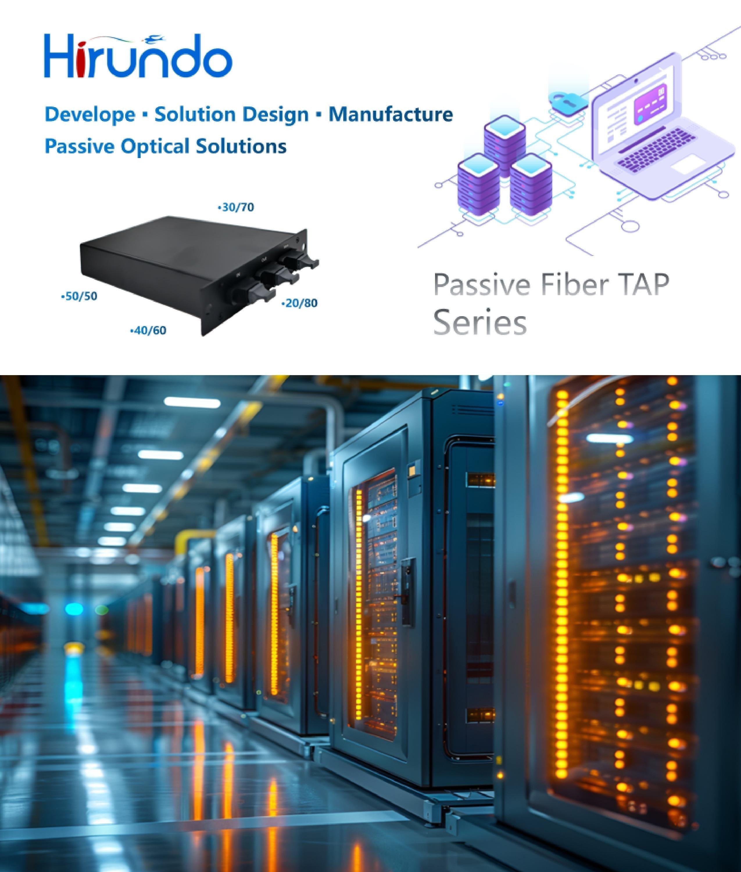 Hirundo Optics Canada: Enhancing Network Monitoring with Passive Fiber TAP Solutions