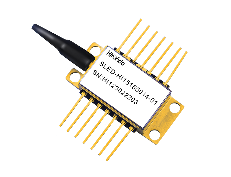 Discover Hirundo Optics' SLED Superluminescent Light Emitting Diodes, offering high power and broadband emission for advanced optical systems. Perfect for sensing, imaging, and telecommunication applications.