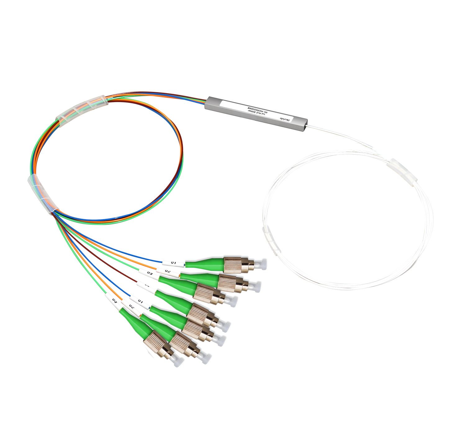 Multi-core fan-in and fan-out devices